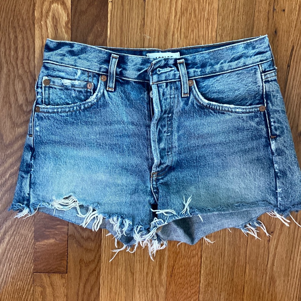 Barely Worn Agolde Parker Shorts Size 24